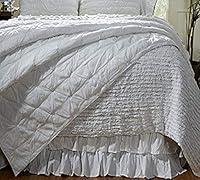 Algopix Similar Product 1 - Be-You-tiful Home Ash Twin Quilt, White