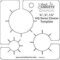Algopix Similar Product 7 - Handi Quilter Swiss Cheese Template