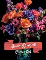 Algopix Similar Product 9 - Large print flower bouquet coloring