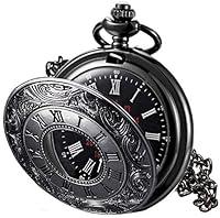 Algopix Similar Product 11 - MJSCPHBJK Vintage Pocket Watch for Men