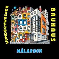 Algopix Similar Product 17 - Hundertwasser vs Bauhaus Mlarbok En