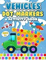 Algopix Similar Product 9 - Vehicles Dot Markers Activity Book Dot