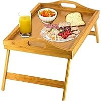 Algopix Similar Product 12 - HomeIt Large Bed Table Tray with