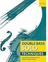 Algopix Similar Product 13 - Double Bass Solo Techniques A book of