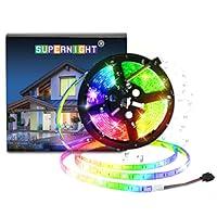 Algopix Similar Product 15 - SUPERNIGHT LED Strip Lights 164FT 5M