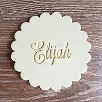 Algopix Similar Product 15 - Custom Name Fondant Embosser Cookie