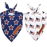 Algopix Similar Product 14 - Realeaf Dog Bandanas 2 Pack