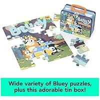 Bluey 11 Puzzle Bundle Set, 8- and 24-Piece Wood, Fuzzy, & Die-Cut Jigsaw  Puzzles for Preschoolers and Kids