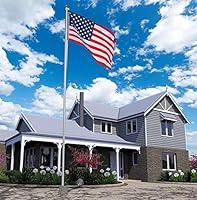 Algopix Similar Product 1 - Super Tough 25ft Outdoor Flagpole 