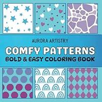 Algopix Similar Product 7 - Comfy Patterns Bold  Easy Coloring