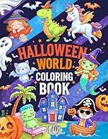 Algopix Similar Product 13 - Halloween World Coloring Book Cute