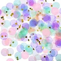Algopix Similar Product 2 - Unicorn Confetti 1 Inch Round Tissue