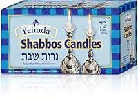 Algopix Similar Product 3 - Yehuda Sabbath Candles, White, 72 ct