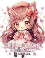 Algopix Similar Product 16 - Chibi Anime Girls Coloring Book