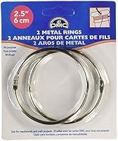 Algopix Similar Product 5 - DMC Metal Rings 2.5", 2/Pkg