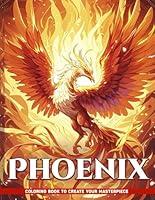 Algopix Similar Product 4 - Phoenix Coloring Books For Adults