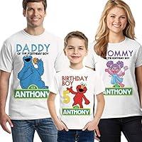 Algopix Similar Product 3 - Sesame Street birthday shirt Elmo