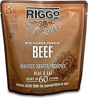 Algopix Similar Product 4 - RIGGO Keto Pasta Meat Sauce  8