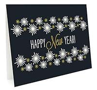 Algopix Similar Product 19 - Golden New Year Holiday Cards 10Pack