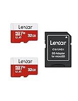 Algopix Similar Product 5 - Lexar 32GB Micro SD Card 2 Pack