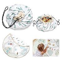 Algopix Similar Product 5 - Play  Go Drawstring Play Mat Storage