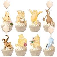 Algopix Similar Product 10 - 48 Pcs Winnie Cupcake Toppers Classic