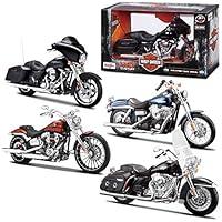 Algopix Similar Product 14 - Maisto 1:12 H-D Motorcycles Asst
