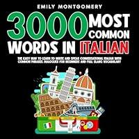 Algopix Similar Product 16 - The 3000 Most Common Words in Italian