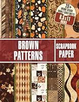 Algopix Similar Product 3 - Brown Patterns Scrapbook Paper