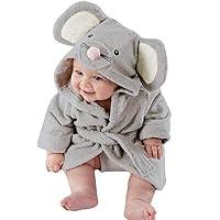 Algopix Similar Product 5 - Baby Boy Girl Robes Fleece Pajamas