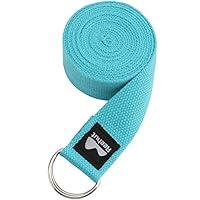 Algopix Similar Product 9 - REEHUT Yoga Strap 6ft with Ebook 