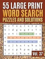 Algopix Similar Product 18 - 55 Large Print Word Search Puzzles and