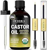 Algopix Similar Product 18 - Organic Castor oil  100 Pure USDA