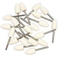 Algopix Similar Product 5 - PHYHOO Mounted Cone Polishing Bits Wool