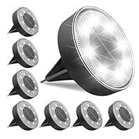 Algopix Similar Product 4 - 8 LED Bright Solar Ground Lights 2024