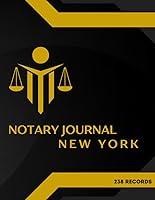 Algopix Similar Product 3 - New York Notary Journal Public Notary