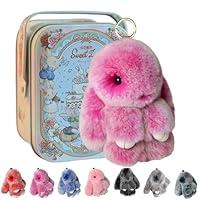 Algopix Similar Product 19 - Christmas Bunny Lulu Keychain Bunny