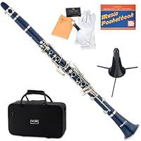 Algopix Similar Product 3 - Mendini by Cecillo Bb Clarinet wCase 