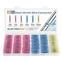 Algopix Similar Product 19 - ELECTRAPICK 200Pcs Heat Shrink Butt