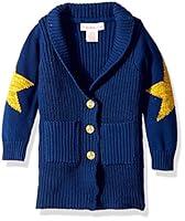 Algopix Similar Product 12 - Masala Girls' Mae Sweater, Navy, Small