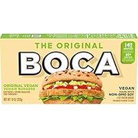 Algopix Similar Product 3 - BOCA Original Vegan Veggie Burgers with