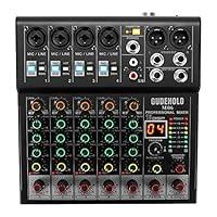 Algopix Similar Product 7 - GUDEHOLO 6Channel Professional DJ