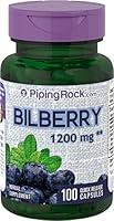 Algopix Similar Product 16 - Piping Rock Bilberry Extract 1200 mg