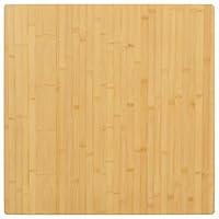 Algopix Similar Product 10 - vidaXL Square Bamboo Table Top