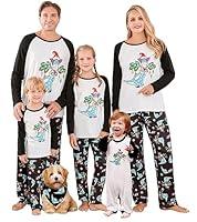 Algopix Similar Product 6 - OAKFashion Christmas Family Pajamas