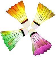Algopix Similar Product 1 - LED Badminton Set Shuttlecock Dark