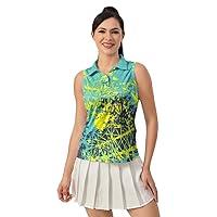 Algopix Similar Product 2 - Ygupzwe Womens Sleeveless Golf Shirts