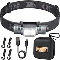Algopix Similar Product 9 - SLONIK Headlamp Rechargeable  1000
