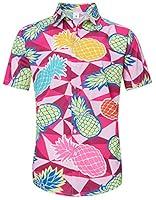 Algopix Similar Product 3 - TUONROAD Mens 3D Floral Printed