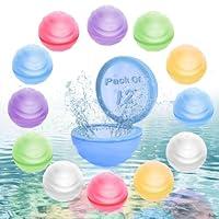 Algopix Similar Product 11 - 12PCS Reusable Water Balloons Magnetic